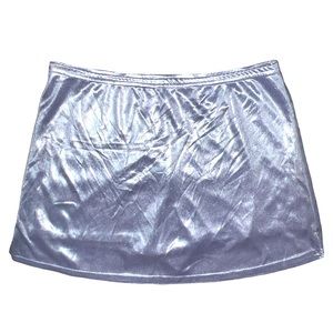 VINTAGE WHIZ KIDS | GIRLS PURPLE METALLIC SKIRT SZ XL